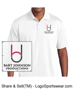 Sport-Tek Men's PosiCharge RacerMesh Polo Design Zoom
